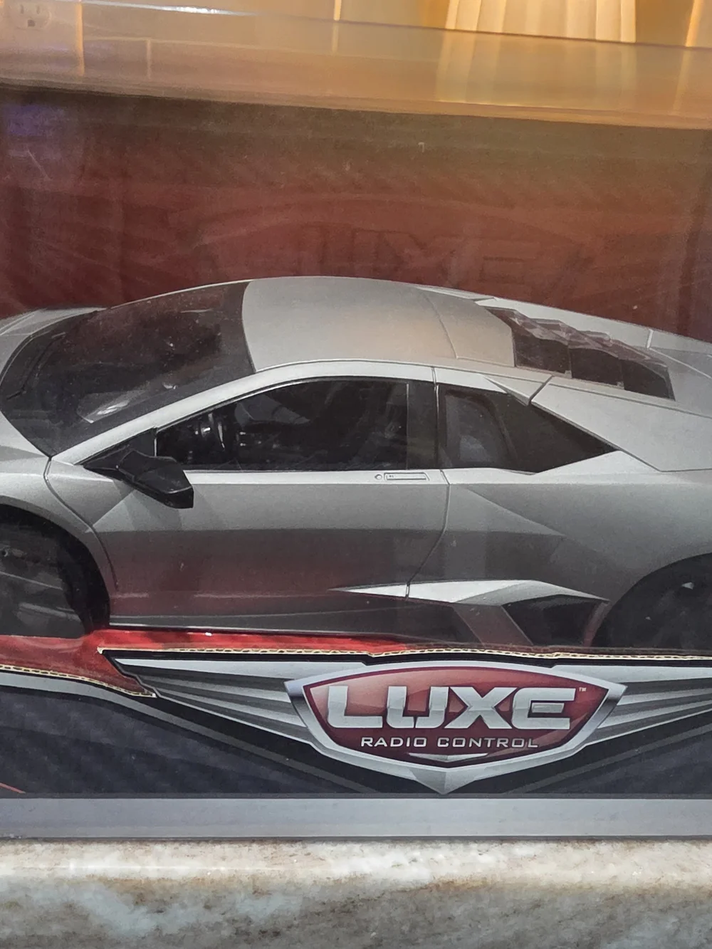 Luxe Radio Control Silver Sports Car - Remote Control Model